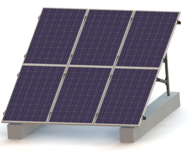 Titanergy U-Model Ground Mounting System